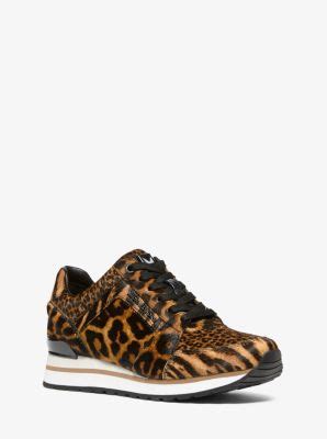 michael michael kors billie animal print calf hair trainer|MICHAEL Michael Kors Billie Animal.